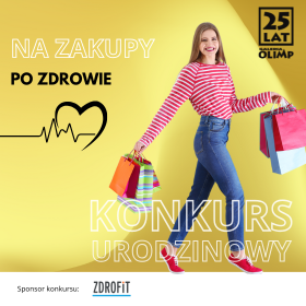 Grafika konkursu - na zakupy po zdrowie